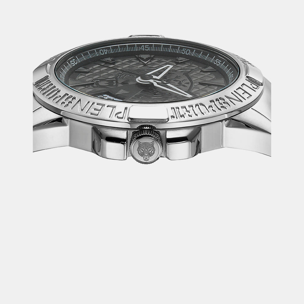 Plein Sports Men Round Black watch