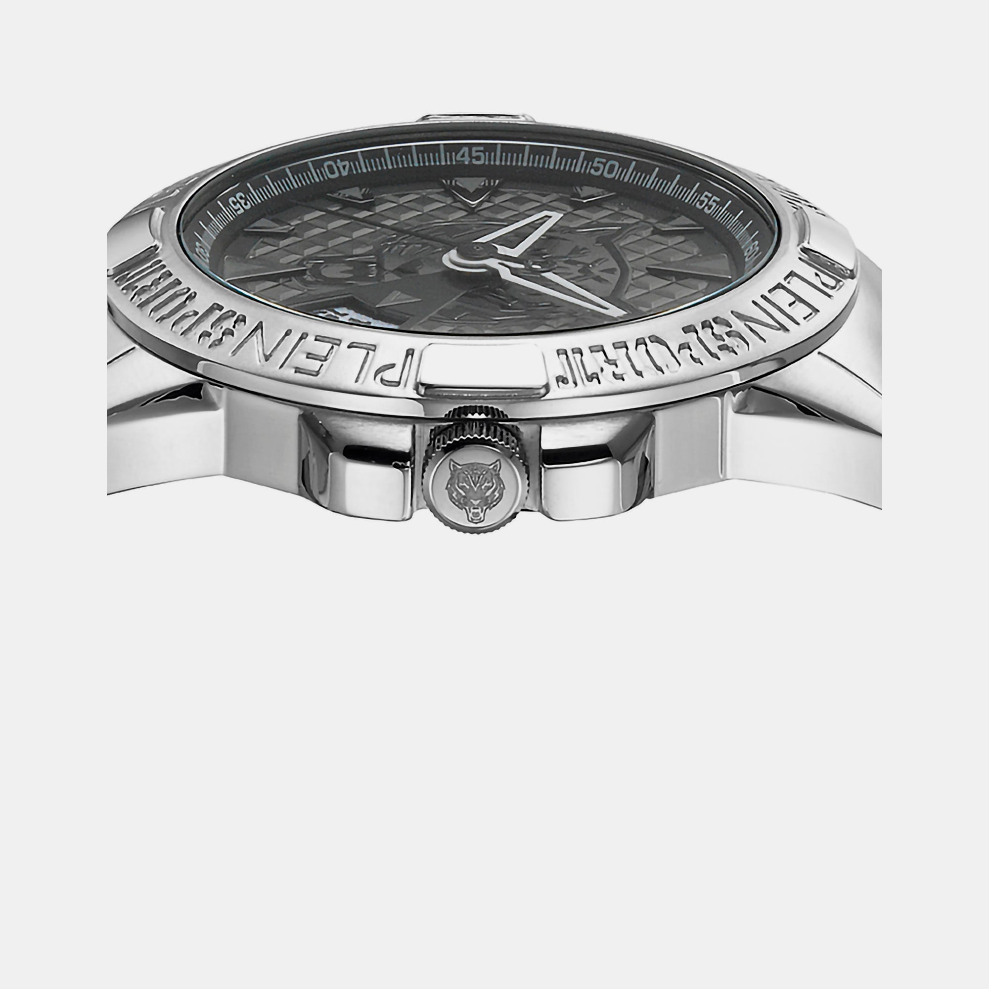 Plein Sports Men Round Black watch