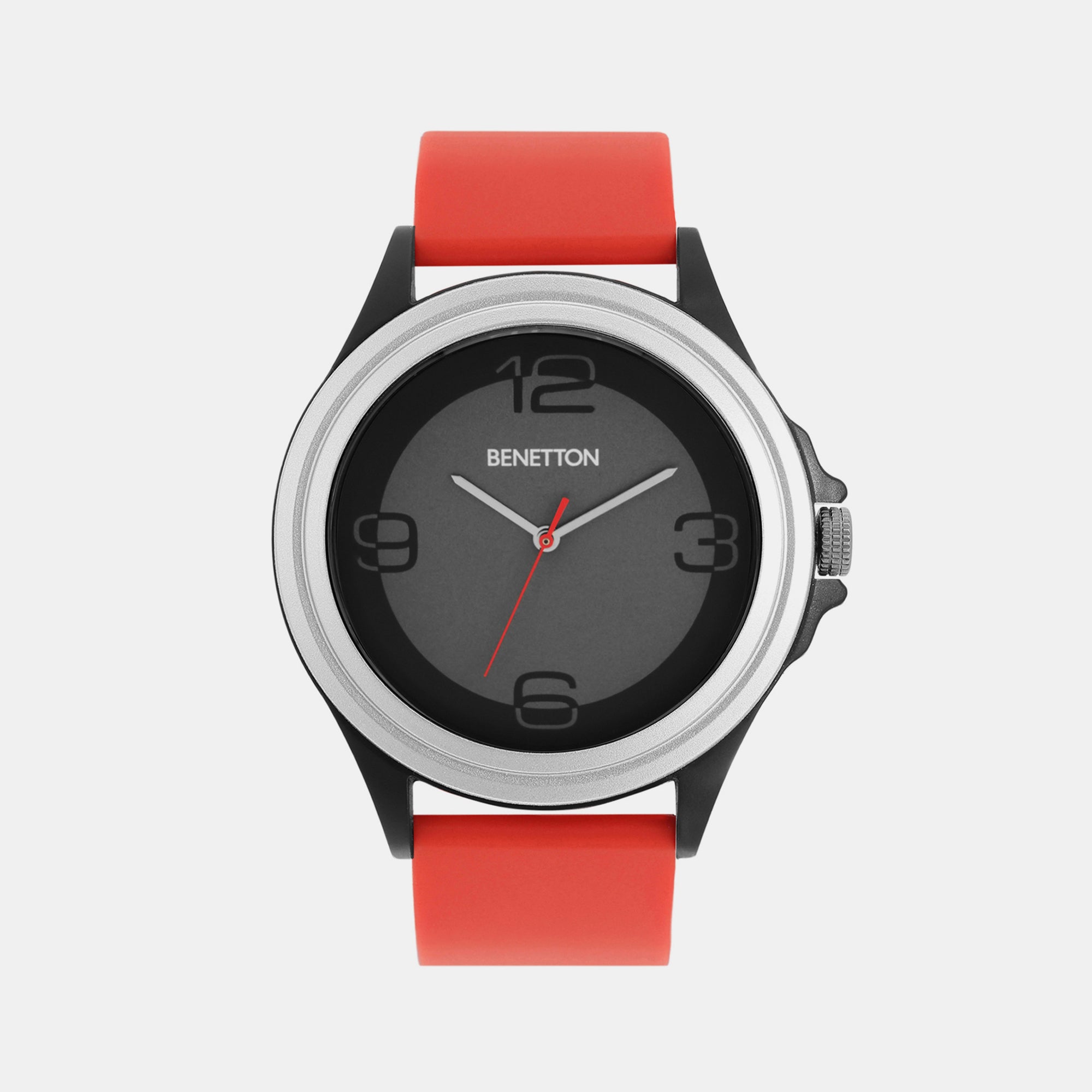 UCB Round Grey Analog watch