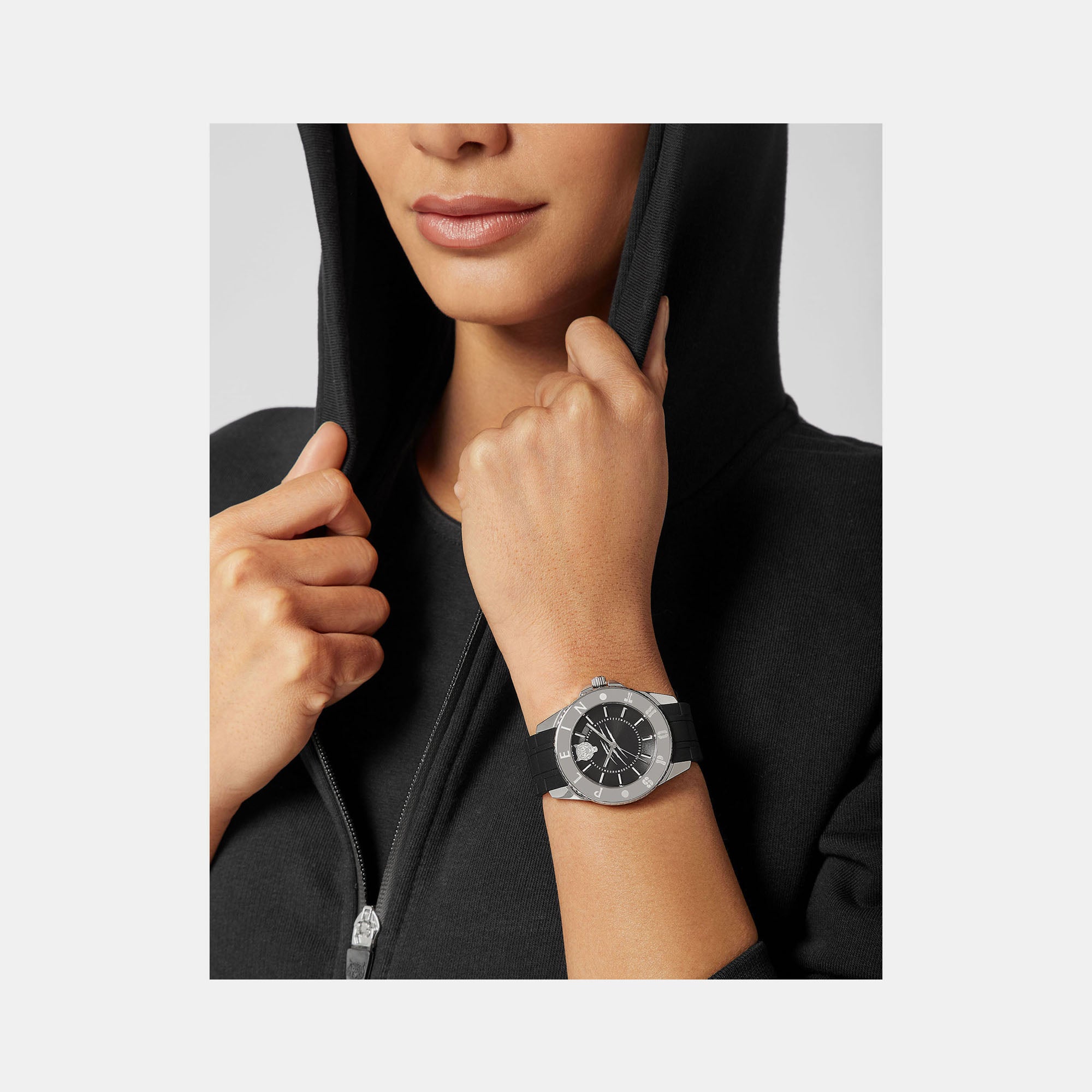 Plein Sports Stainless Steel Round watch