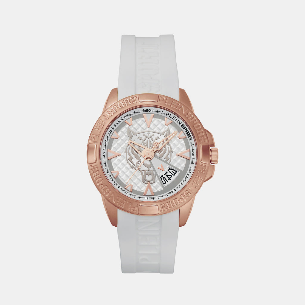 Plein Sports Round White Analog watch