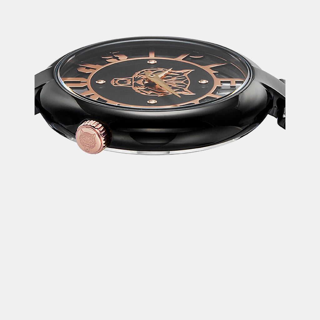 Plein Sports Women Round Black watch