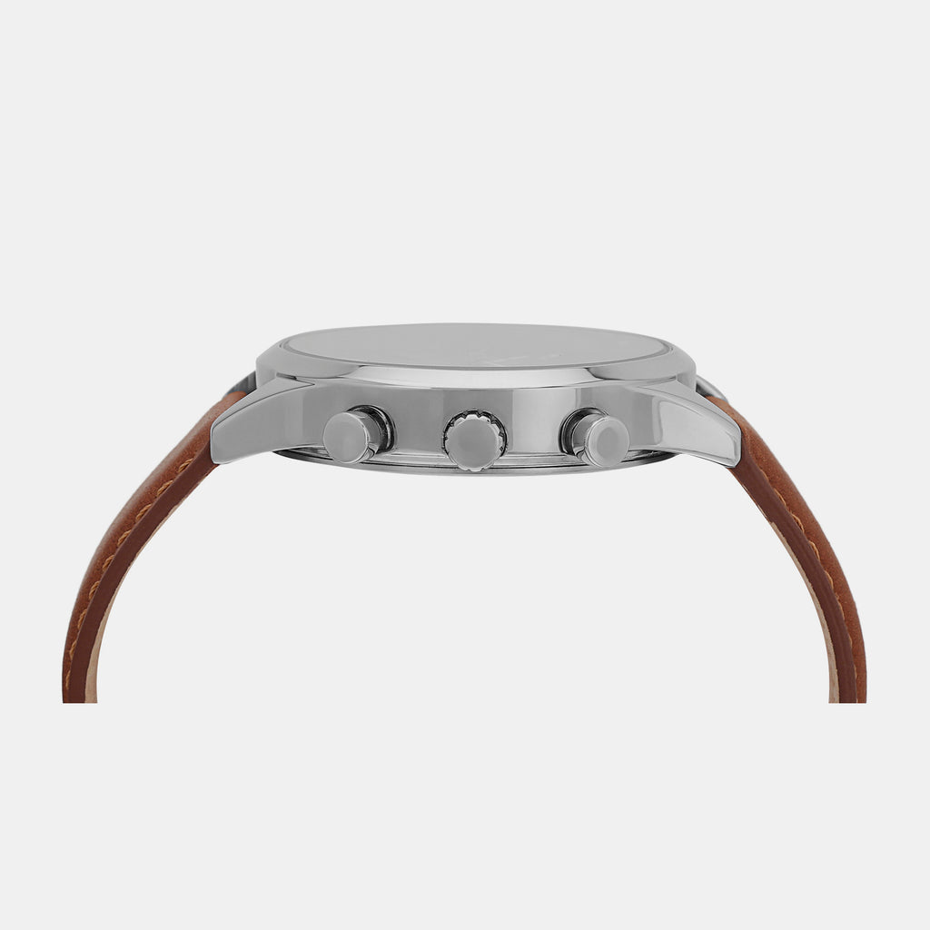 UCB Leather Blue watch