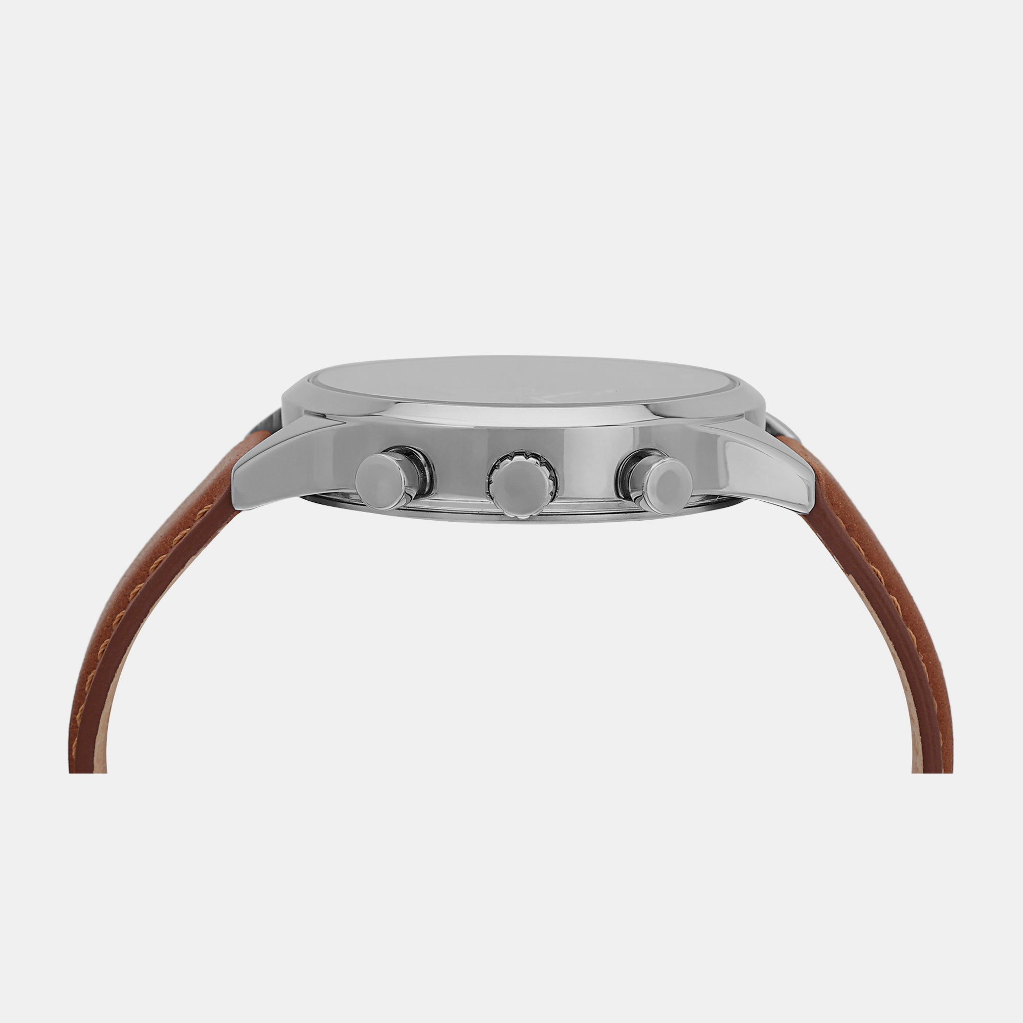 UCB Leather Blue watch