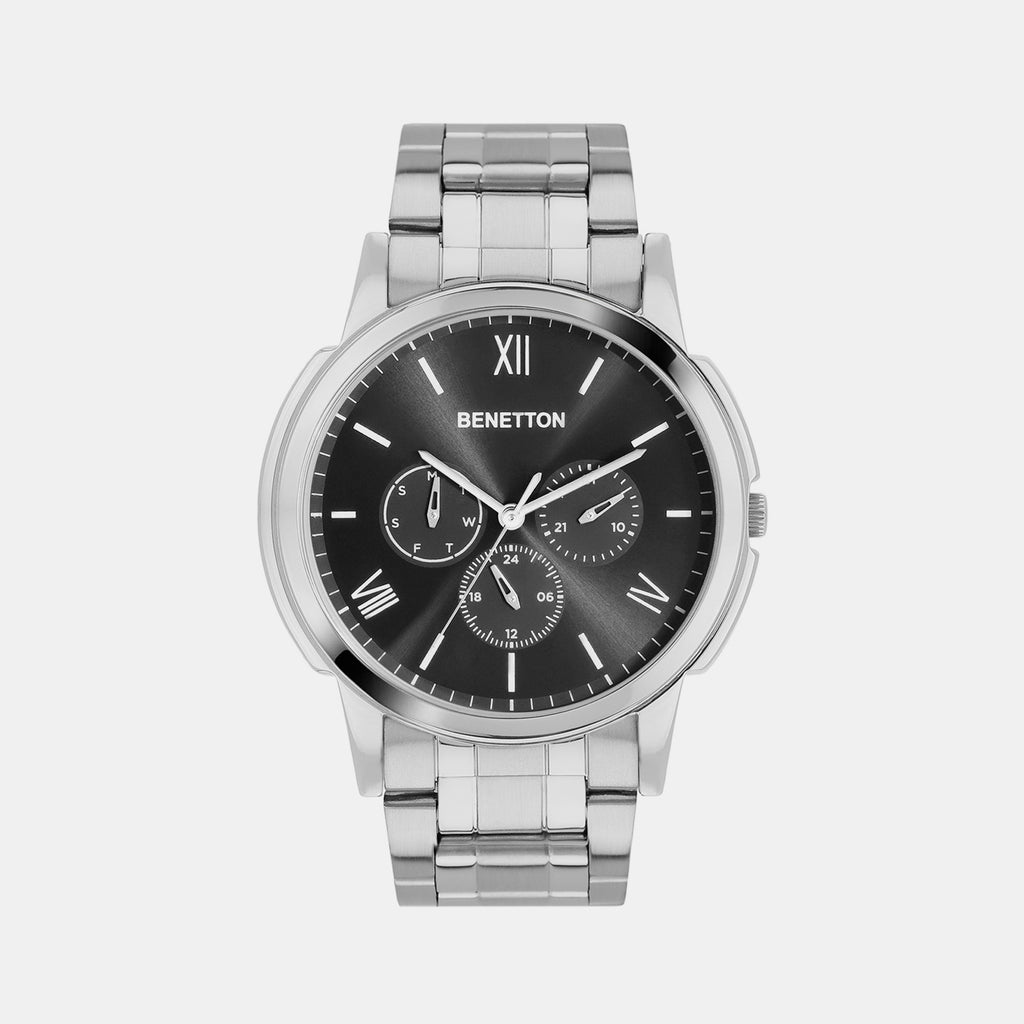 UCB Round Grey Analog watch