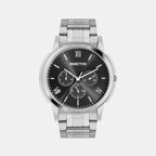 UCB Round Grey Analog watch
