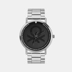 UCB Round Black Analog watch