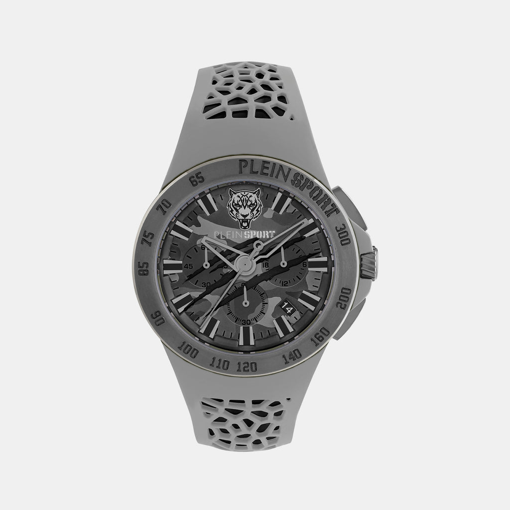 Plein Sports Round Grey Chronograph watch