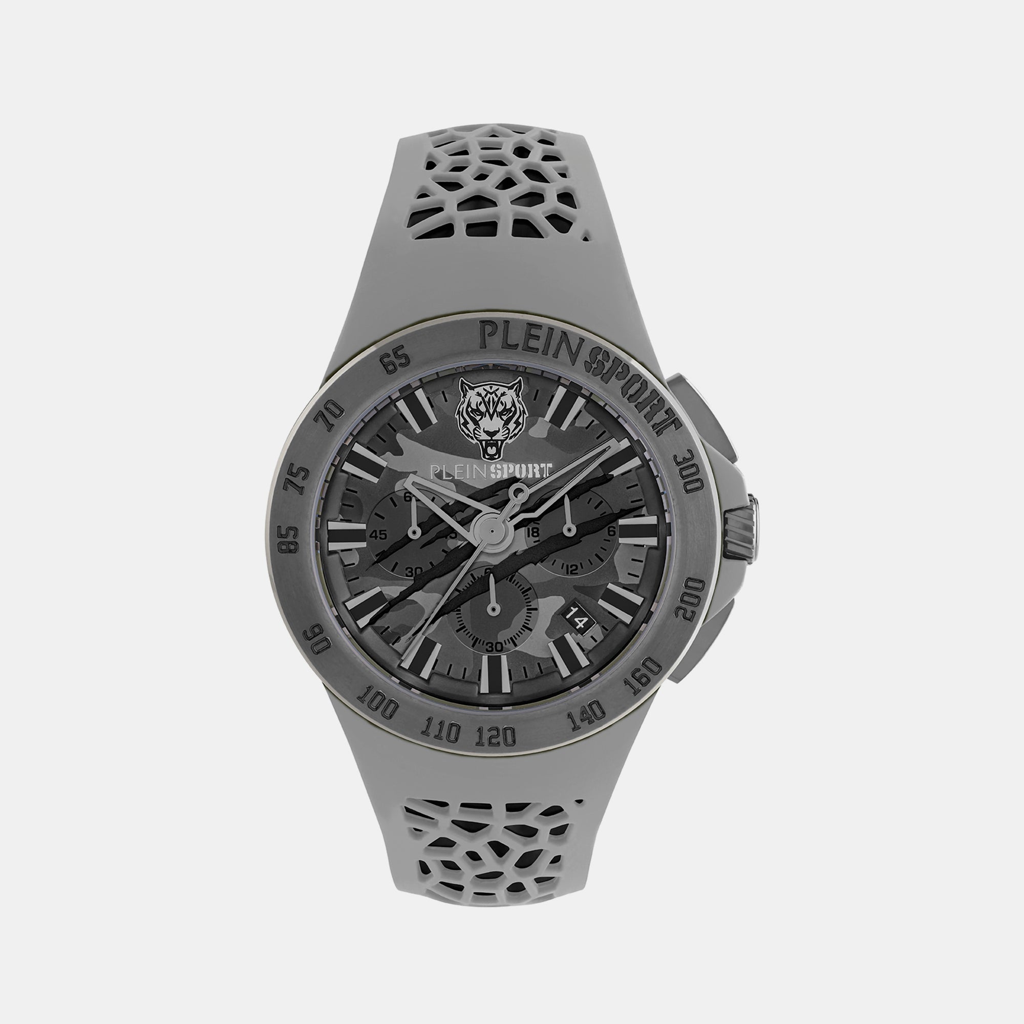 Plein Sports Round Grey Chronograph watch