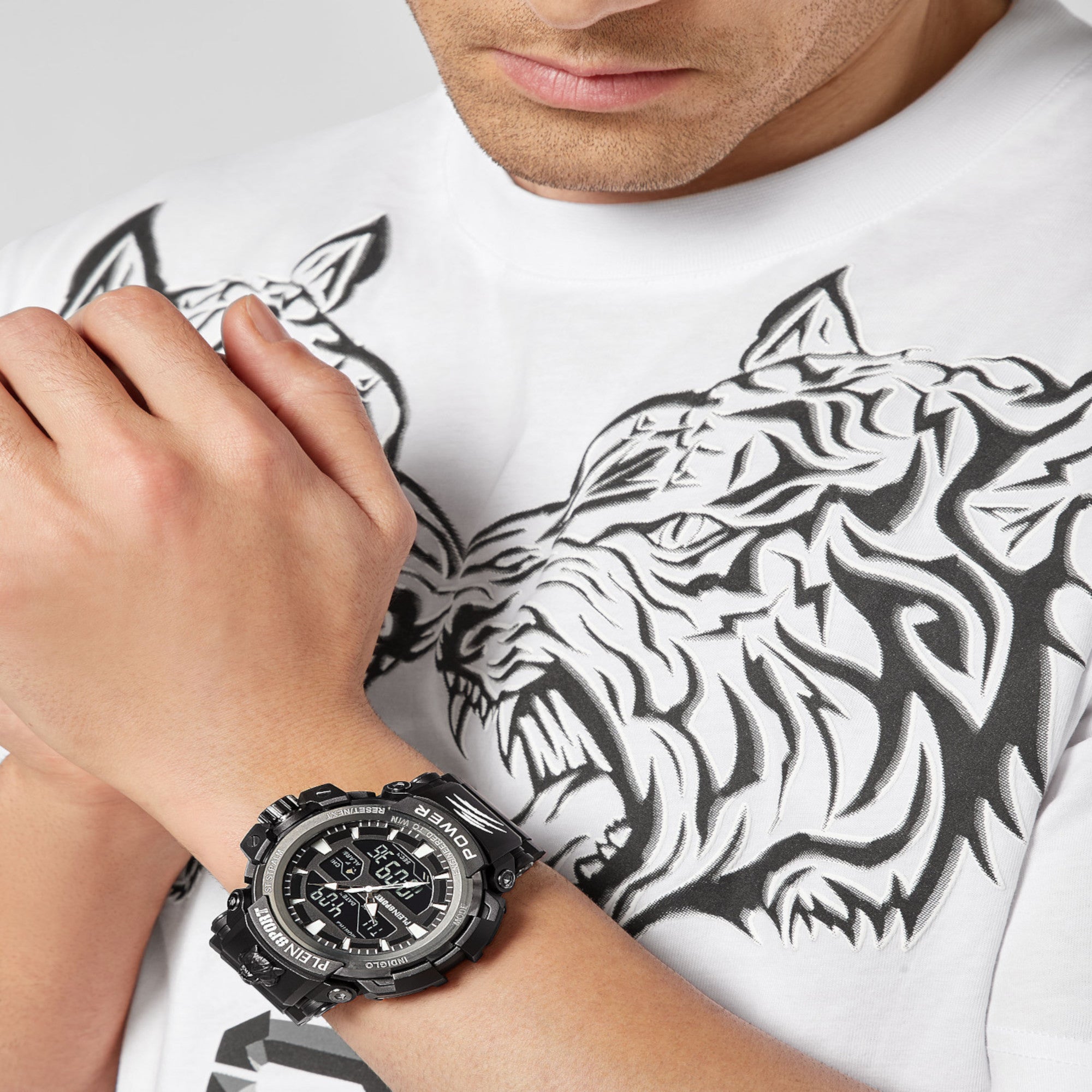 Plein Sports Plastic Round watch