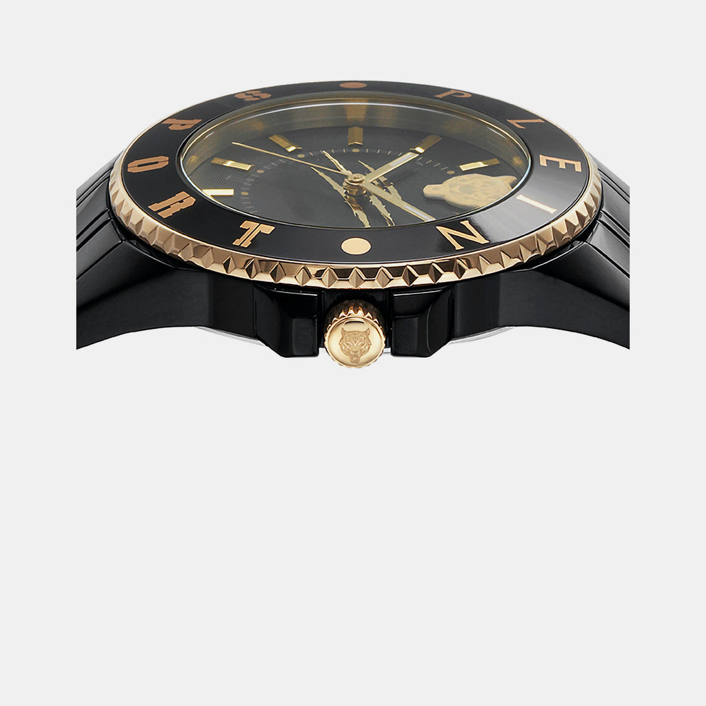 Plein Sports Women Round Black watch