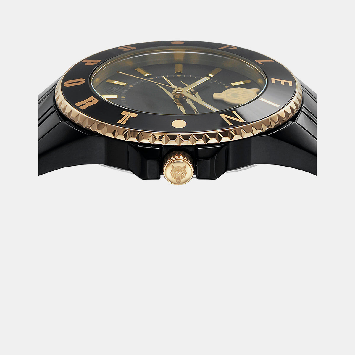 Plein Sports Women Round Black watch