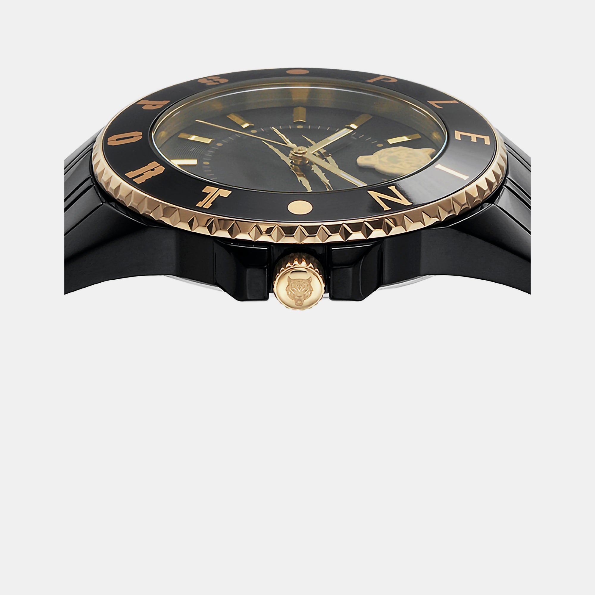 Plein Sports Women Round Black watch