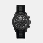 Plein Sports Round Black Chronograph watch
