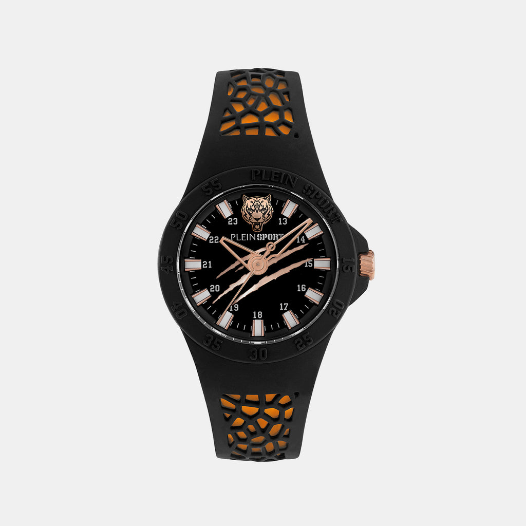 Plein Sports Round Black Analog watch