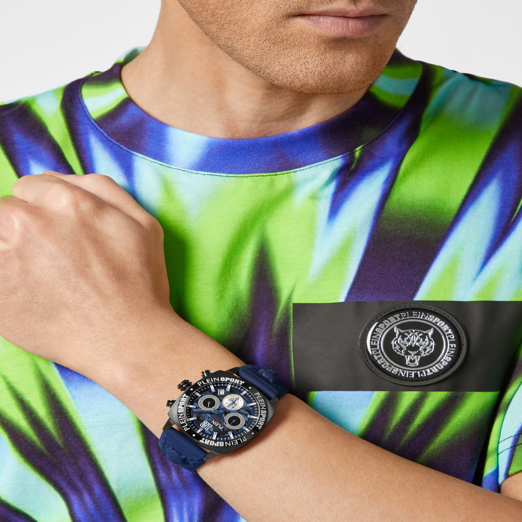 Plein Sports Stainless Steel Round watch