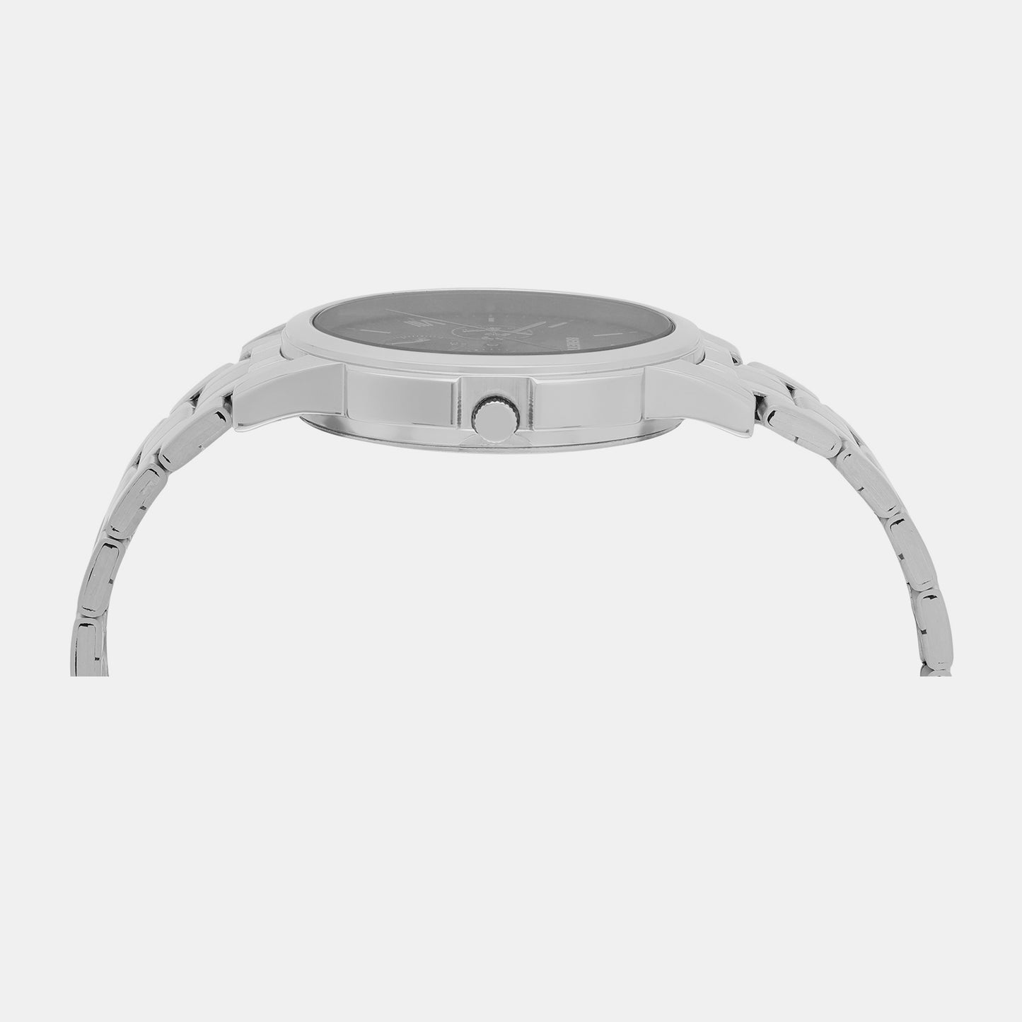 Iconic Grey Male Multifunction Analog Stainless Steel Watch UWUCG0804